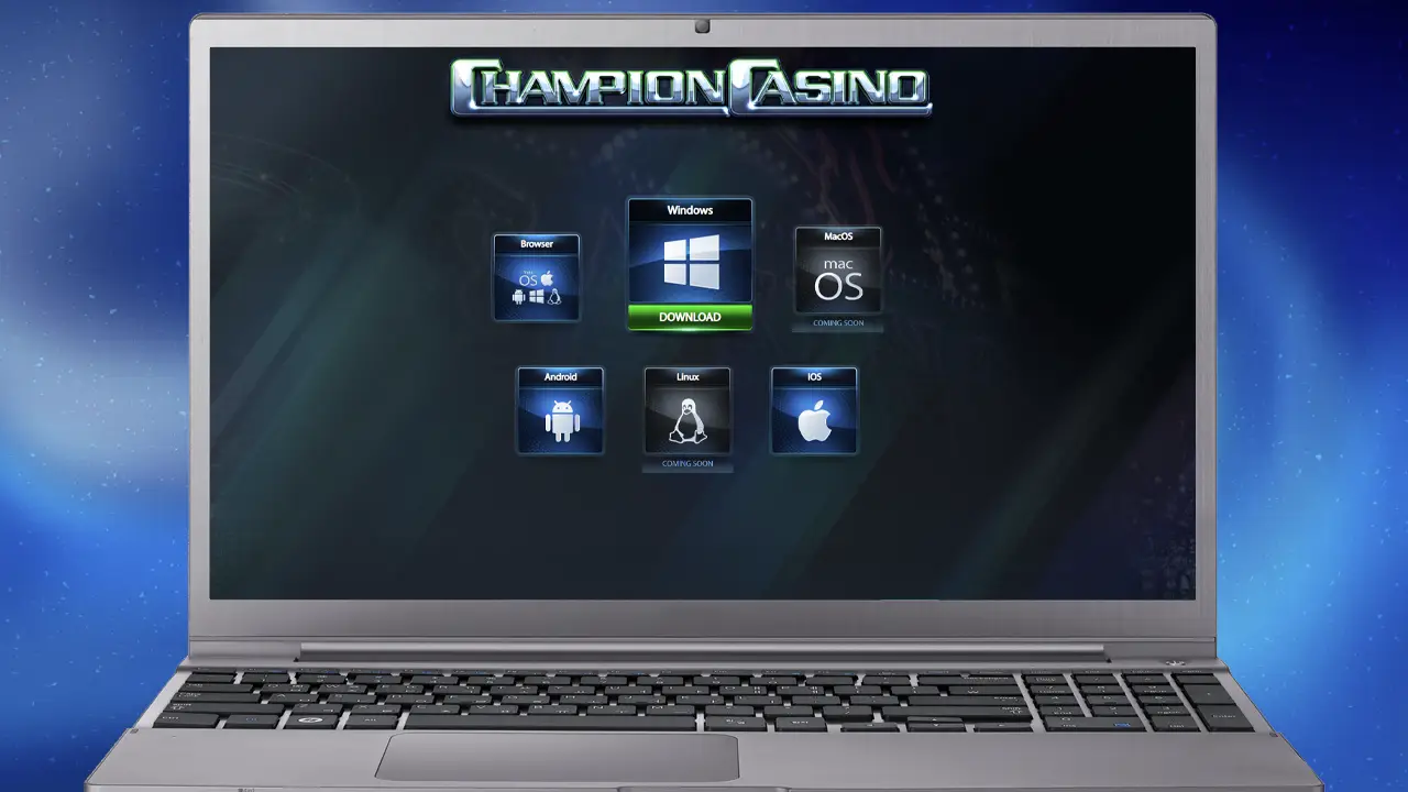 Як скачати додаток Champion casino